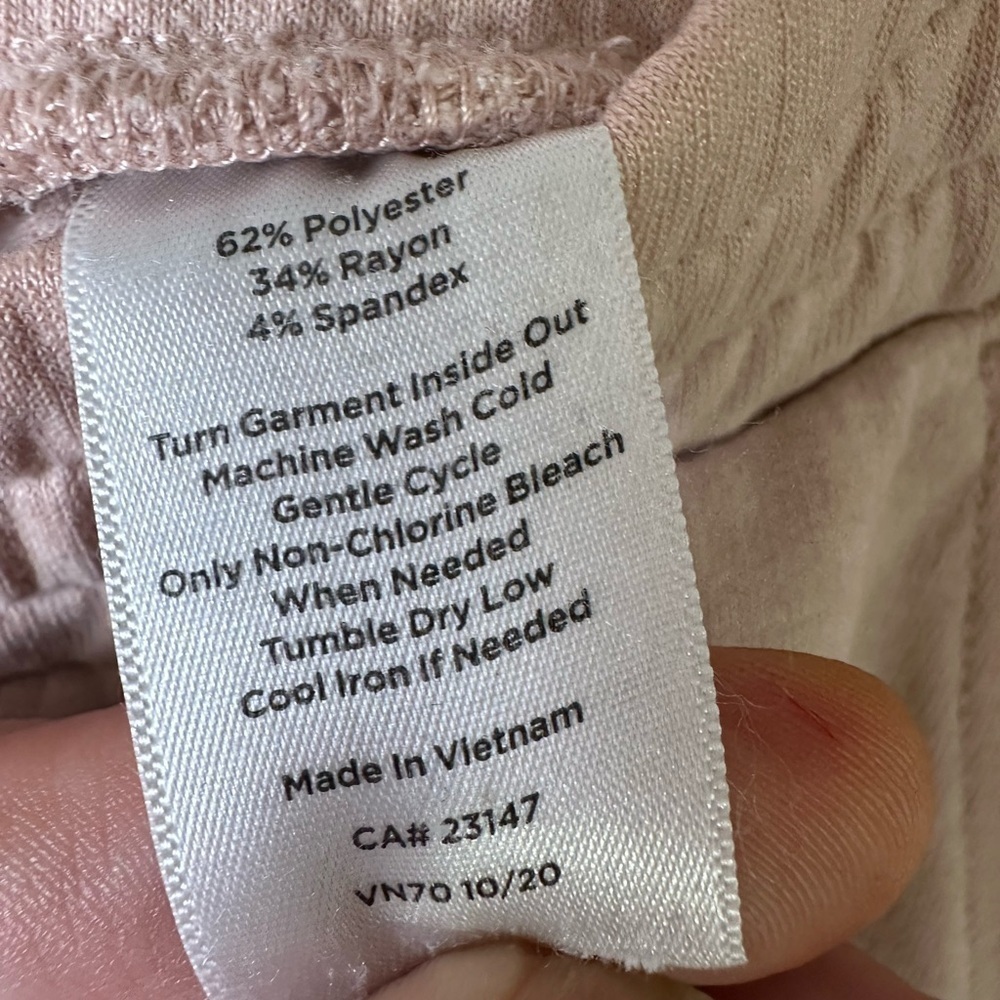 Haven Well Within Pants Womens Small Joggers Sweat Pants Pockets Demure Stretch - Picture 6 of 9